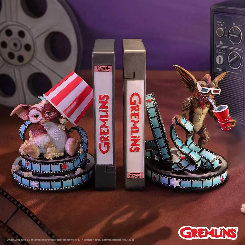 Gremlins Bokstöd – Retro VHS Band Design