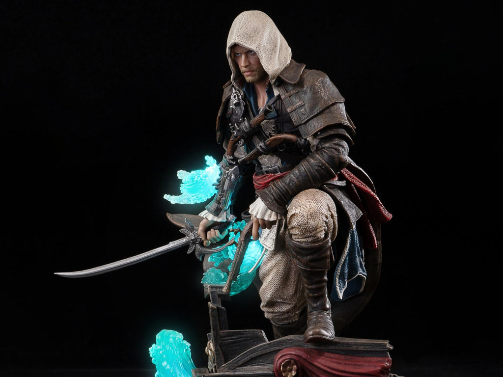 Assassin's Creed Black Flag Resynced Animus Edward Kenway 1/8 Skala Figur