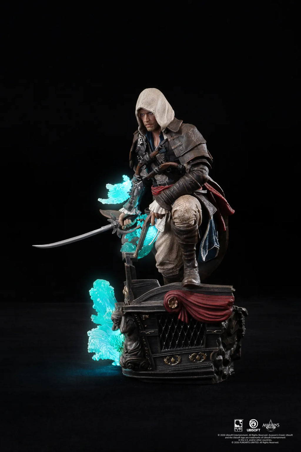 Assassin's Creed Black Flag Resynced Animus Edward Kenway 1/8 Skala Figur