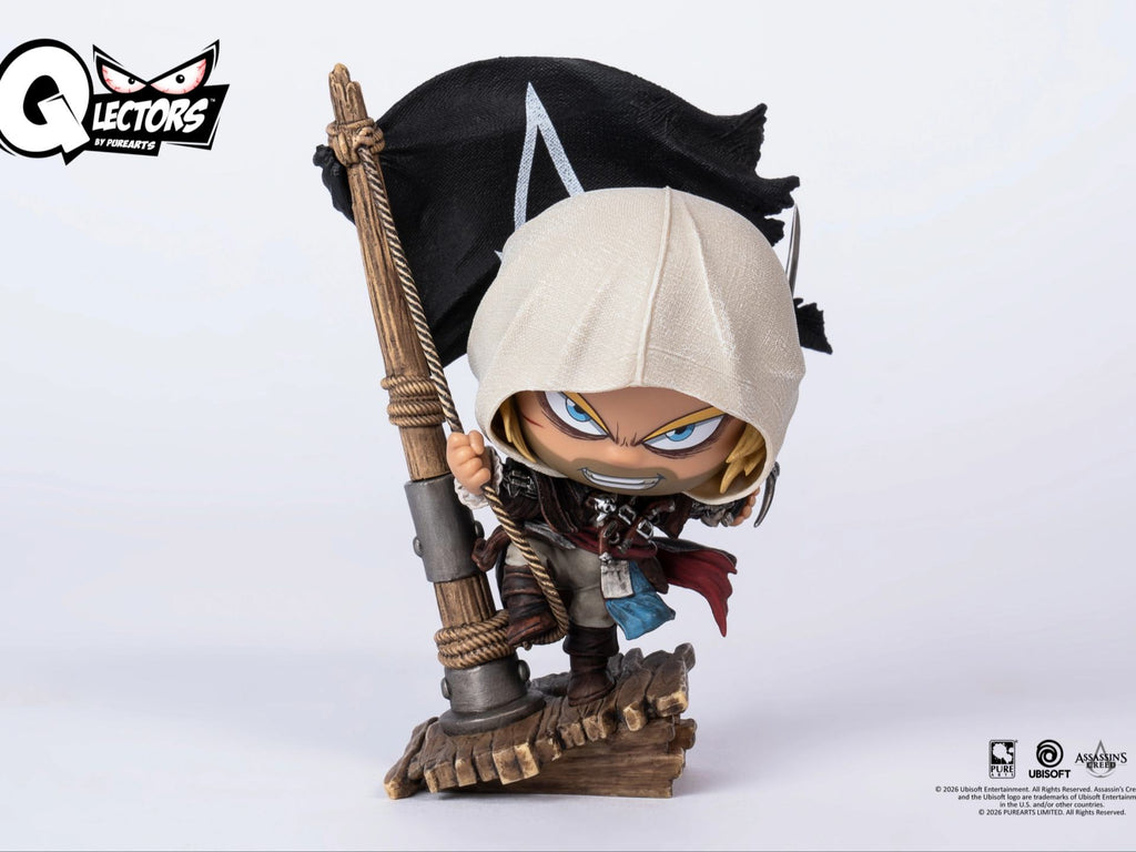 Assassin’s Creed Black Flag Resynced Edward Kenway Qlectors-figur