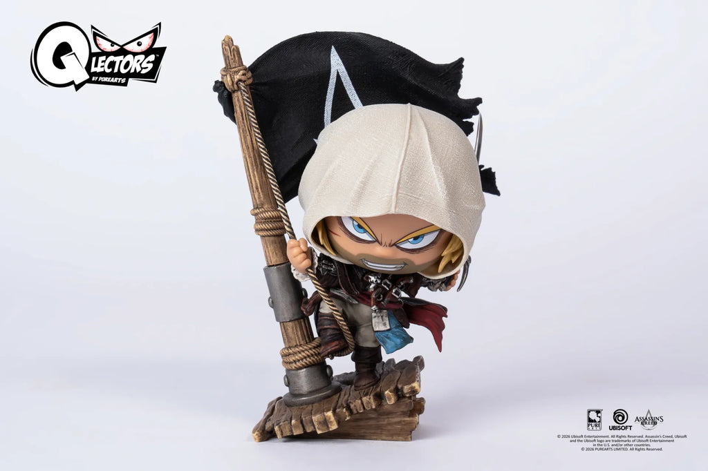 Assassin’s Creed Black Flag Resynced Edward Kenway Qlectors-figur