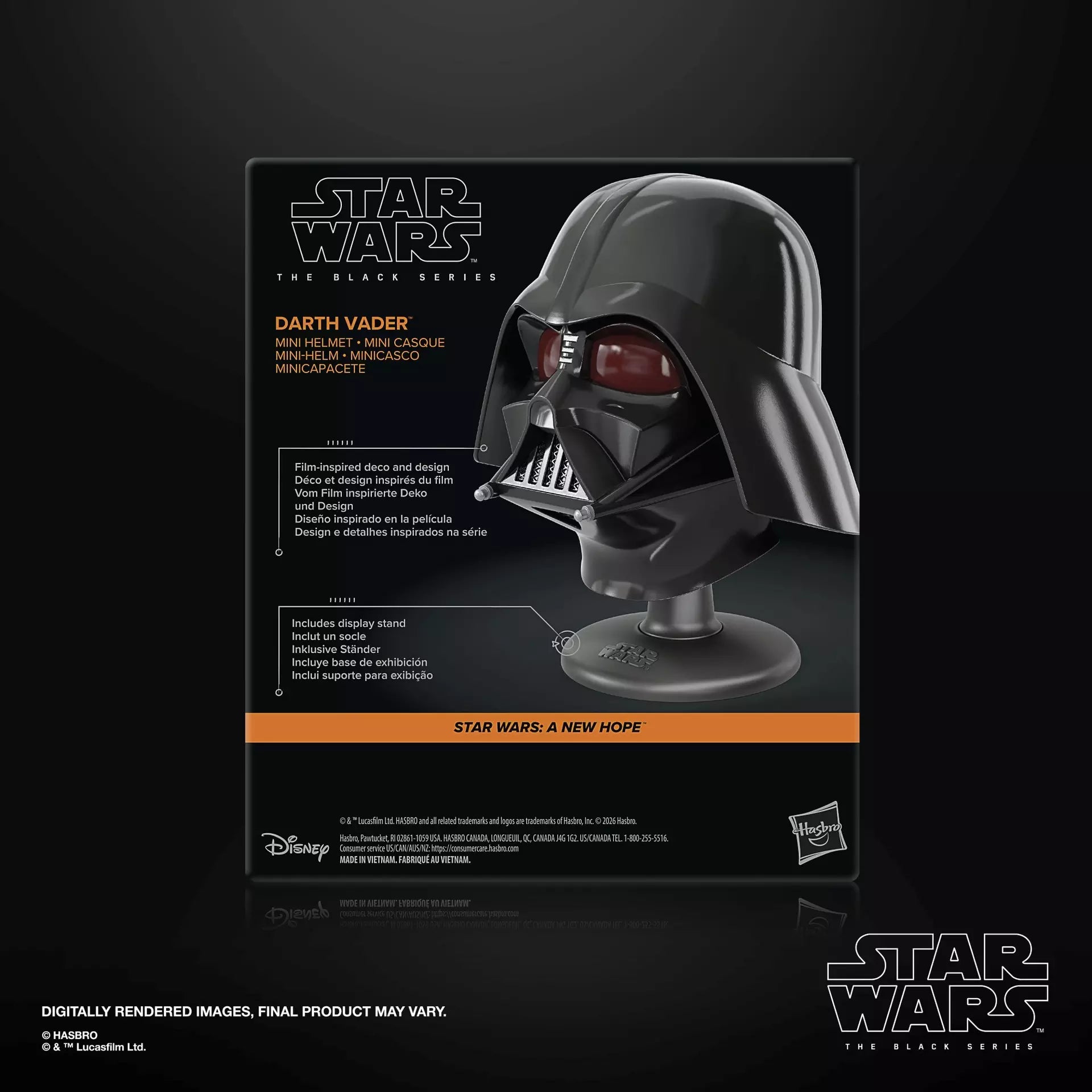 Star Wars Black Series Darth Vader Minihjälm