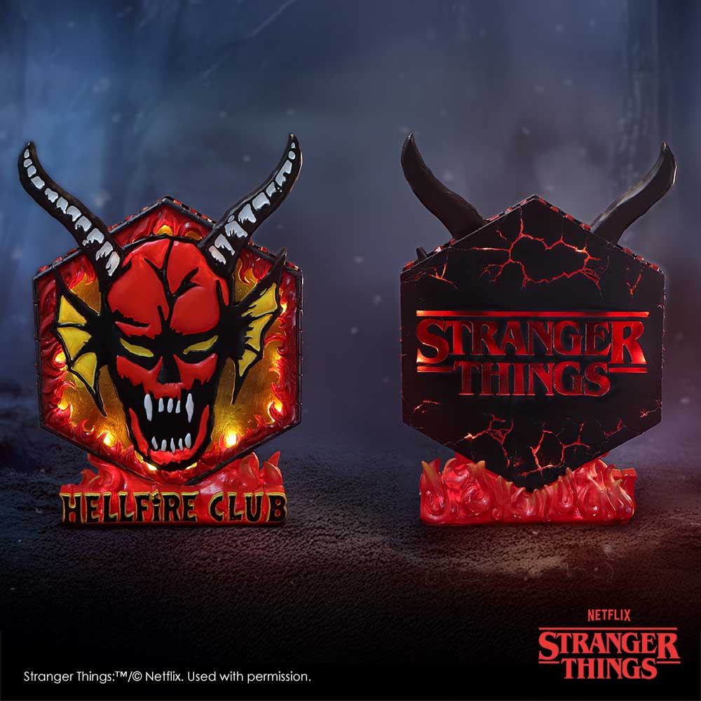 Stranger Things Hellfire Club USB-lampa