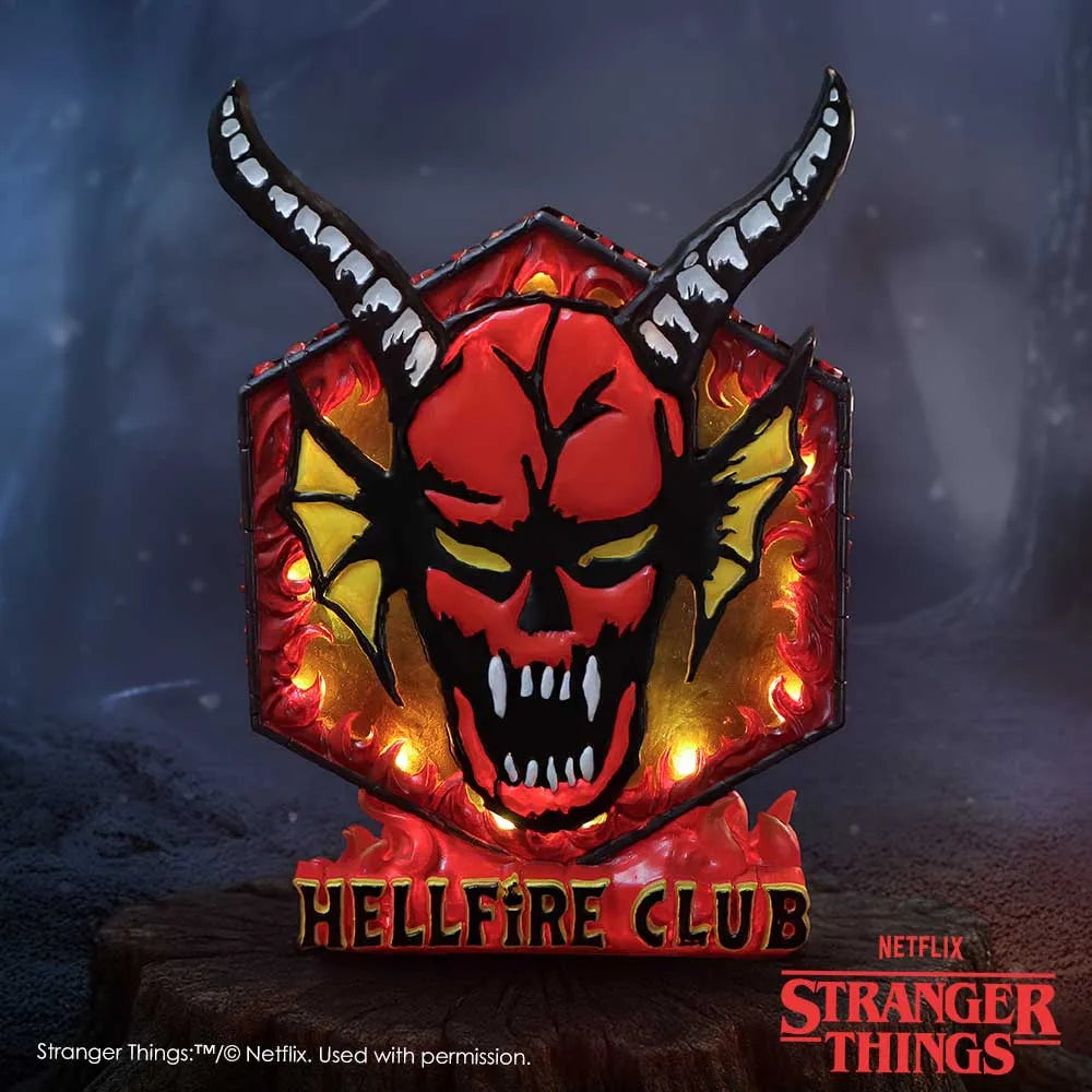 Stranger Things Hellfire Club USB-lampa