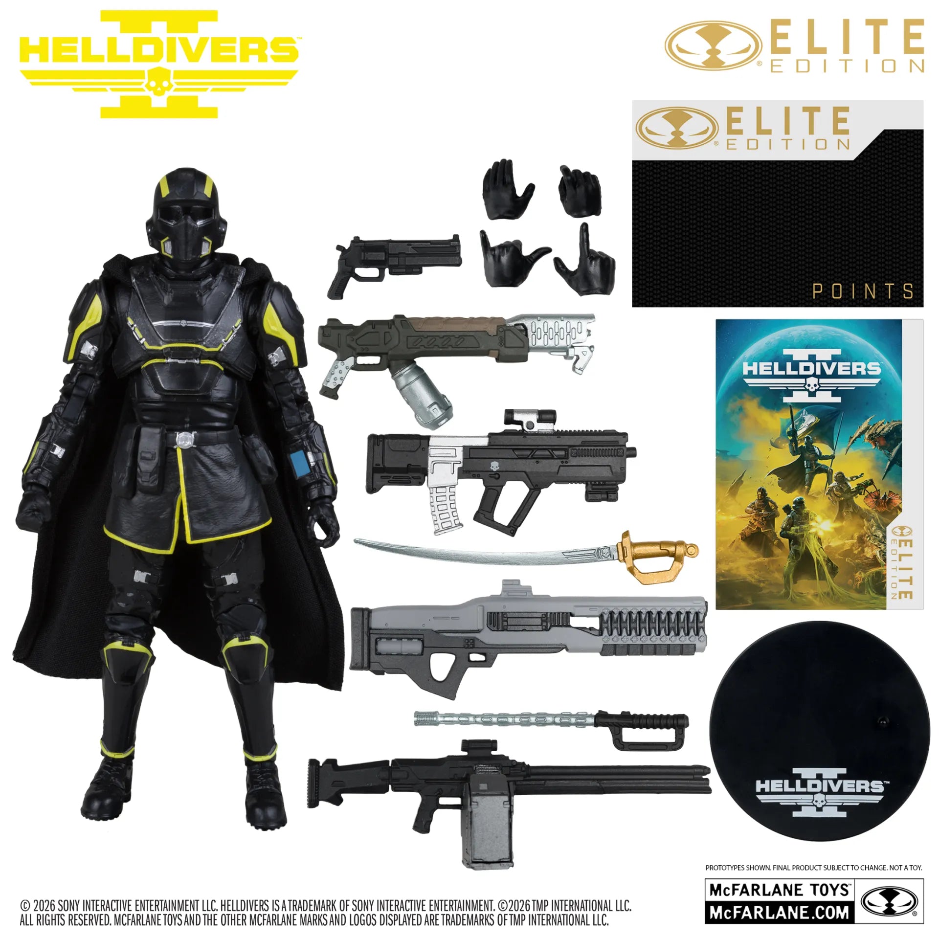 Mcfarlane Elite 18 cm Helldivers 2 B-01 Taktisk Actionfigur