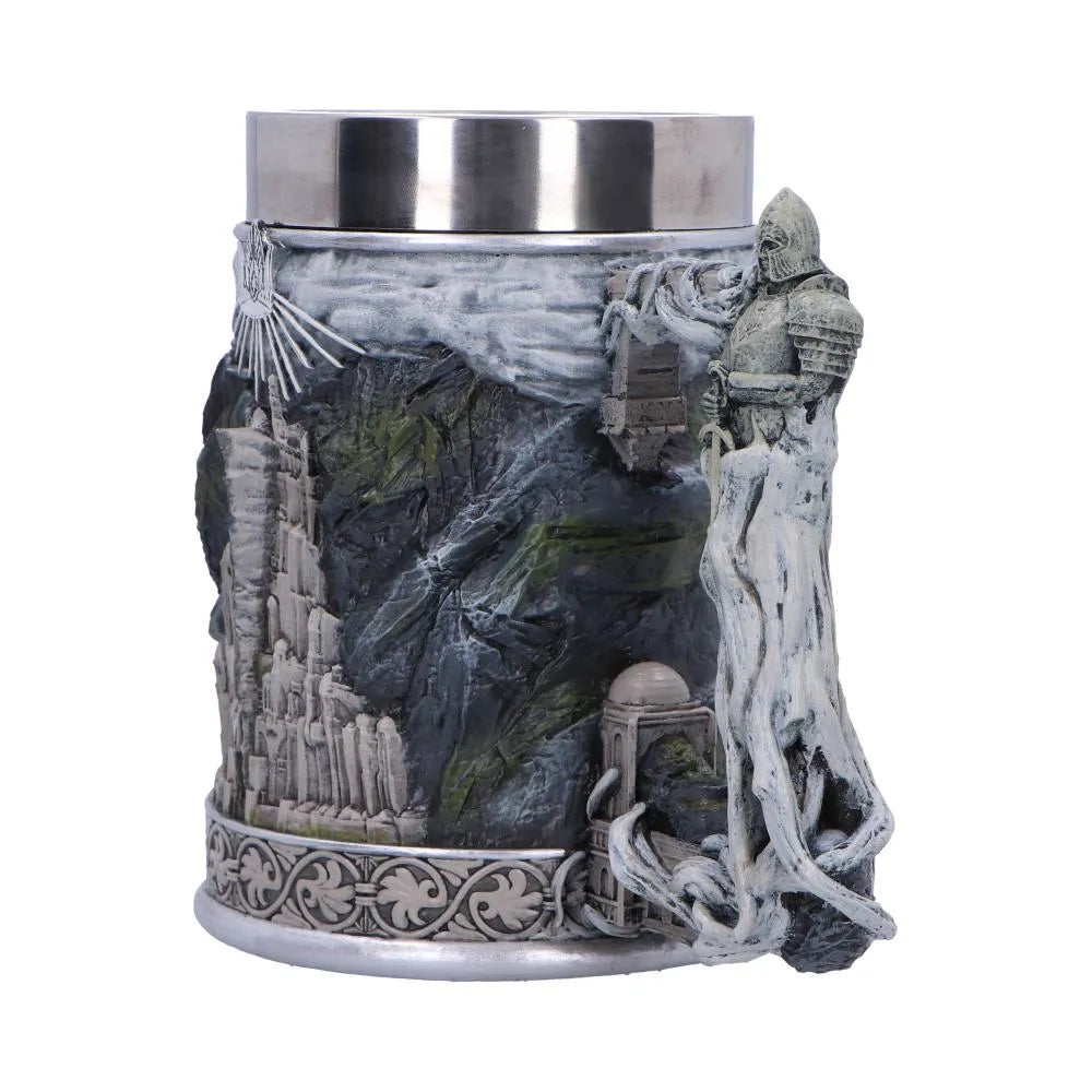 The Lord Of The Rings Gondor Tankard - Officiellt Licensierad Samlarbägare i Fin Resin med Handmålad Detaljering