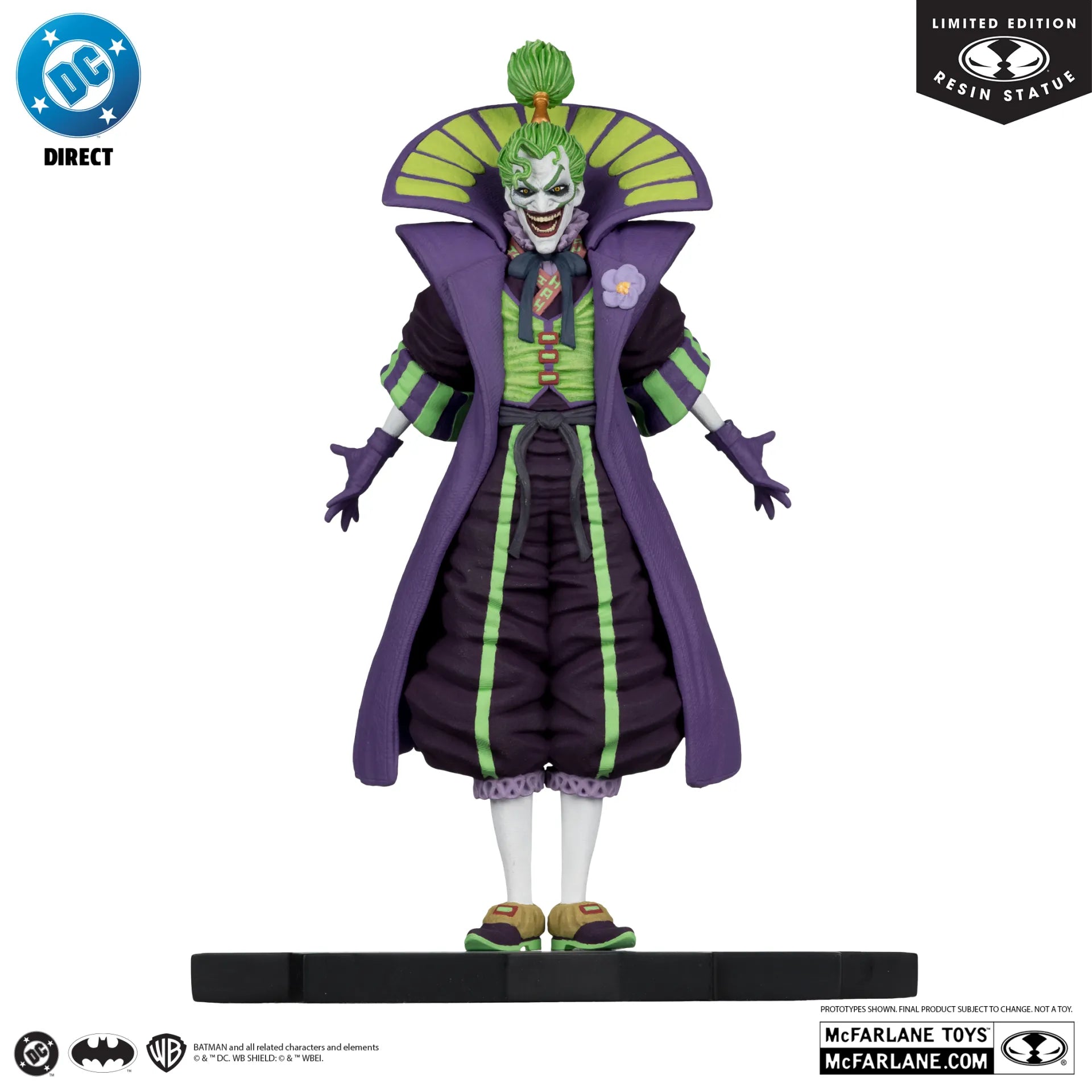 Dc Direct Joker Purple Craze Lord Joker (Batman Ninja) Resinfigur