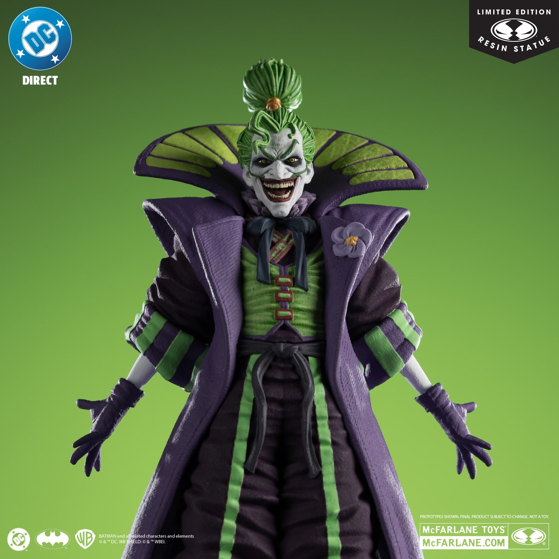 Dc Direct Joker Purple Craze Lord Joker (Batman Ninja) Resinfigur