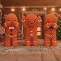 Three Wise Gingerbread Figures