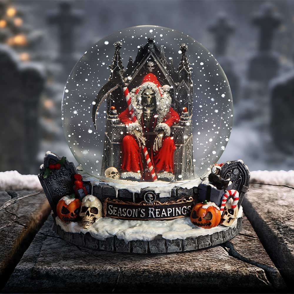 Silent Nightmares Säsongsskördar Snöglob