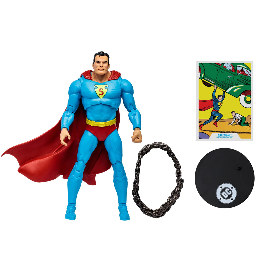 McFarlane Vault DC Multiverse 7-inch Superman Action Comics Action Figure