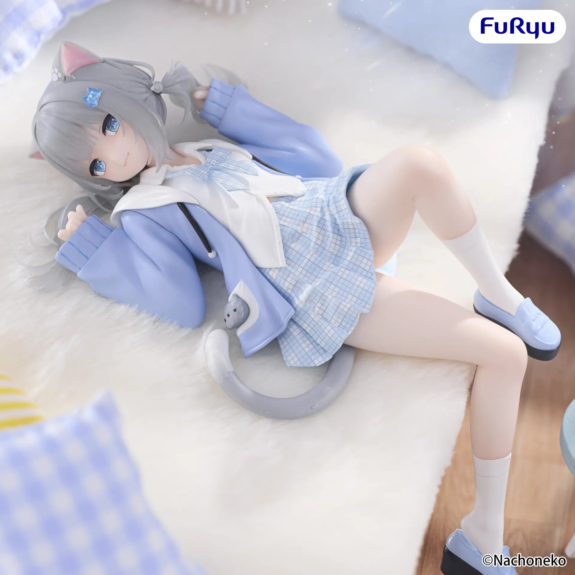 Nachoneko Nudelhållare Figurin