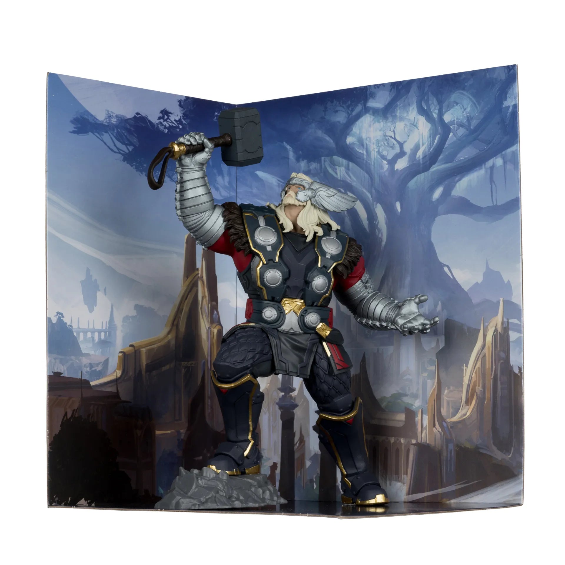 Marvel Rivals Collection 1:10 Wv1 – Den Mäktige Thor-figuren