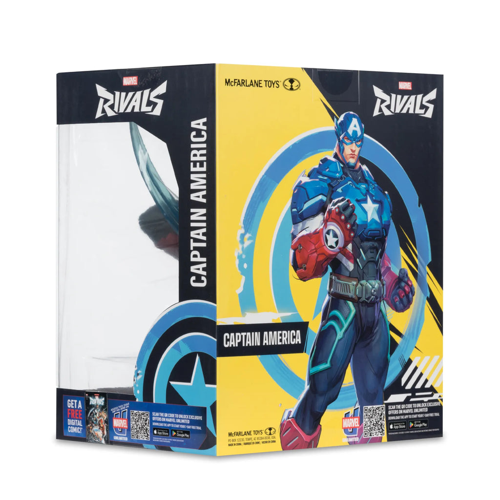Marvel Rivals Collection 1:10 Wv1 Captain America