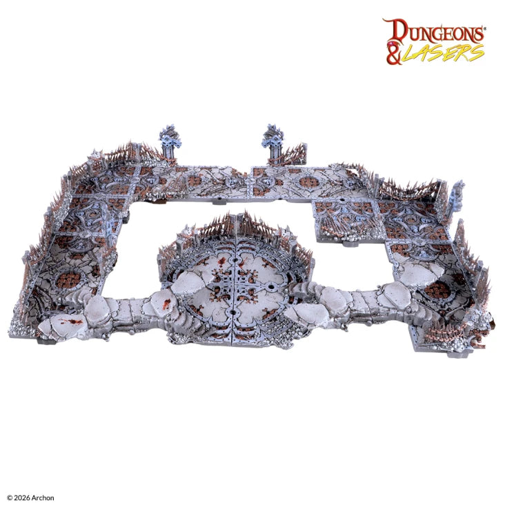 Dungeons & Lasers Combat Arena Prismacast Förmålad Figur