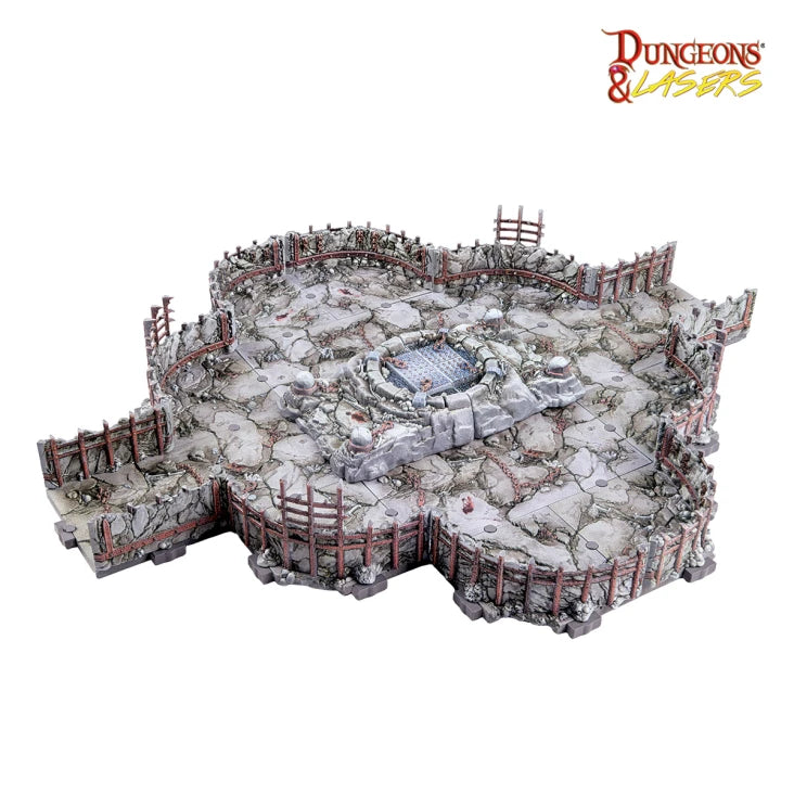 Dungeons & Lasers Chambers Of Agony Prismacast Målad Figur