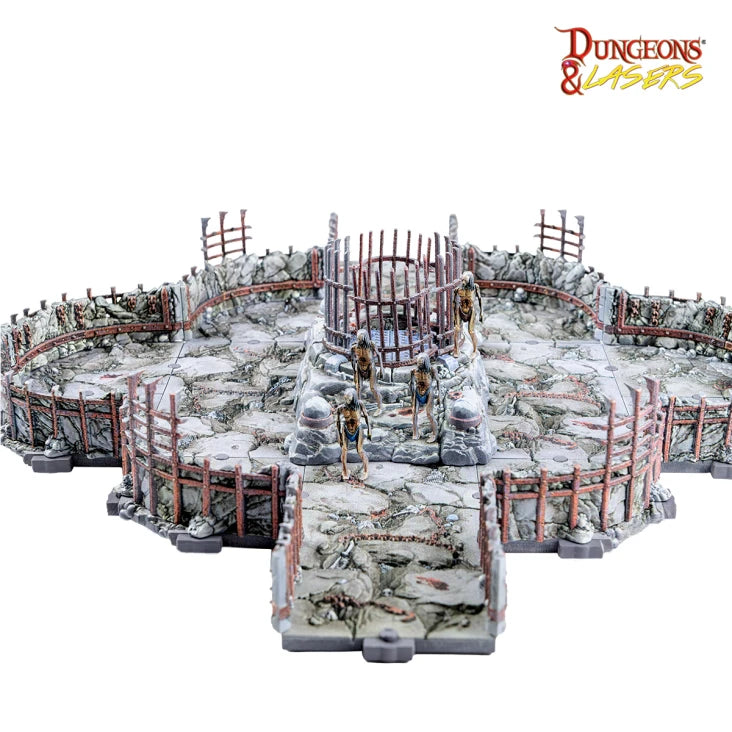 Dungeons & Lasers Chambers Of Agony Prismacast Målad Figur