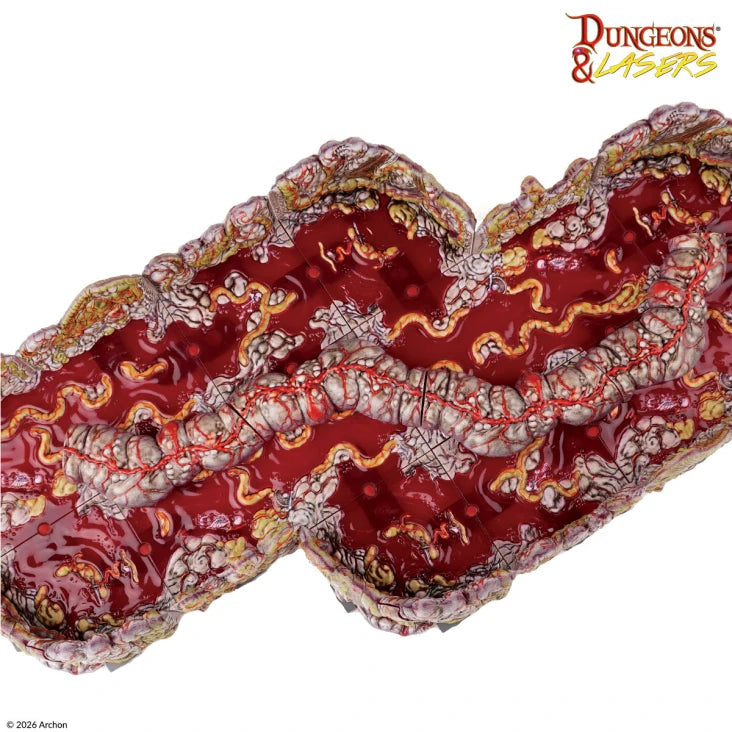 Dungeons & Lasers Carnage Tract Prismacast Förfärdigmålade Figuren