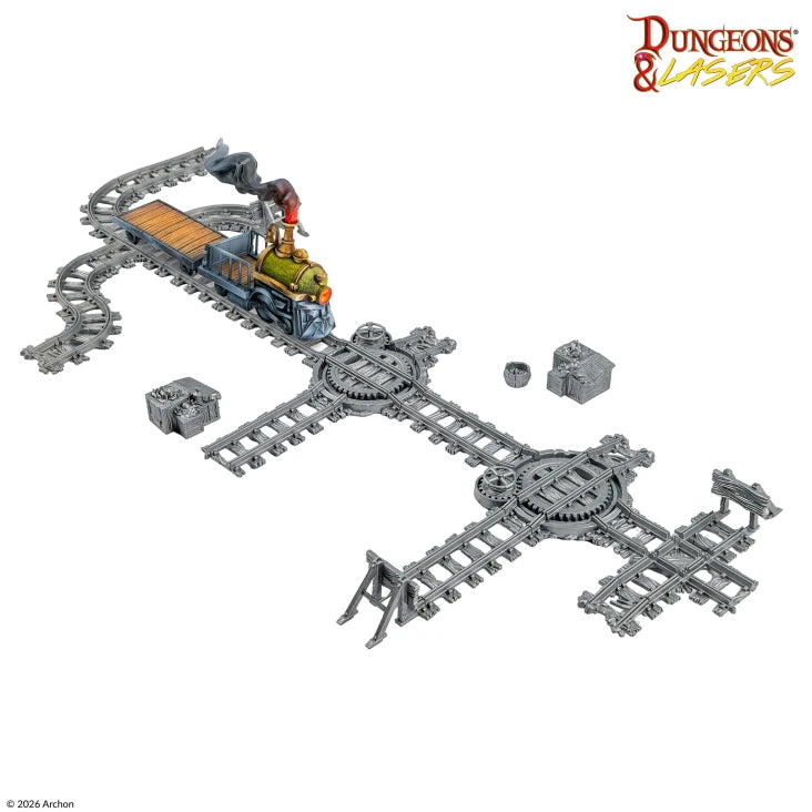 Dungeons & Lasers Dvärgtågsset