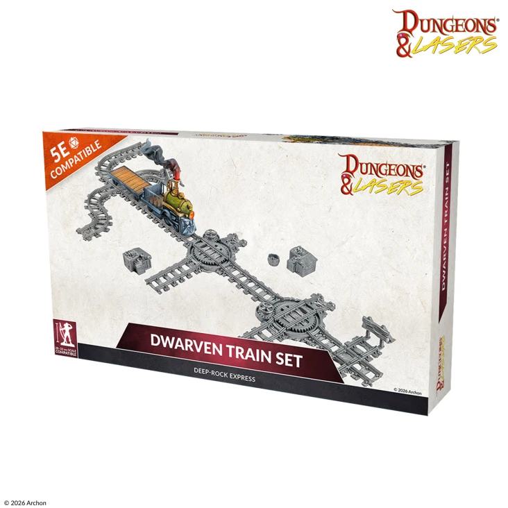 Dungeons & Lasers Dvärgtågsset