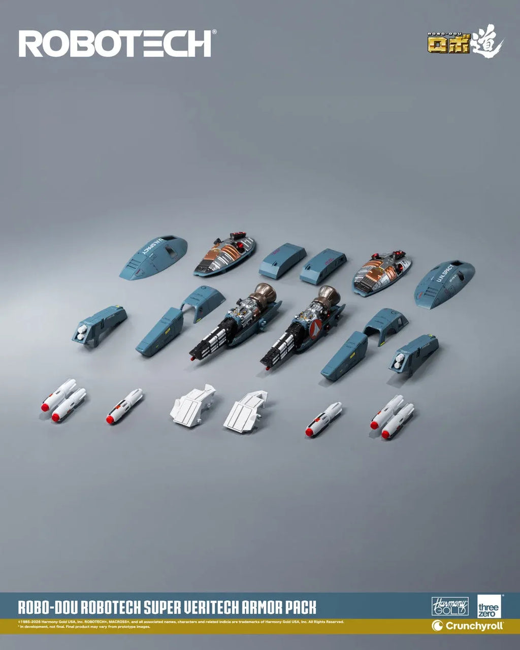 Robo-dou Robotech Super Veritech Armor Pack - Powerful Armor and Space Combat Equipment