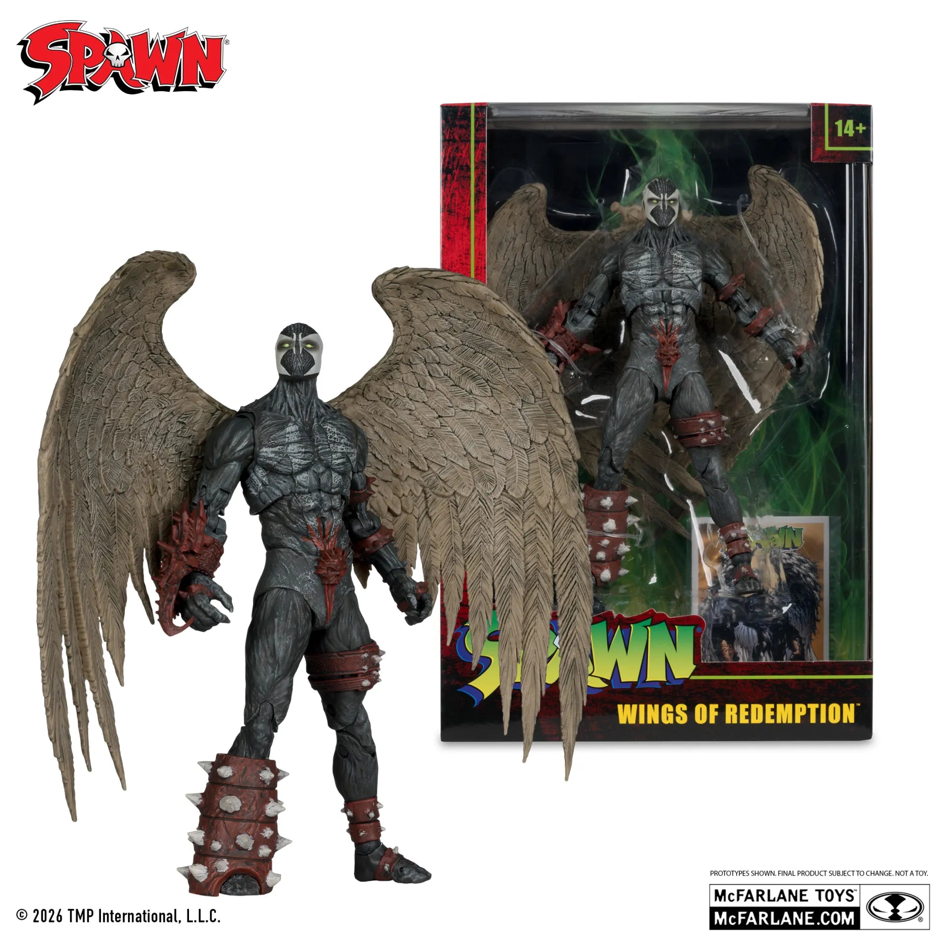 Spawn 7-inch Wave 9 Wings Of Redemption Spawn Action Figure
