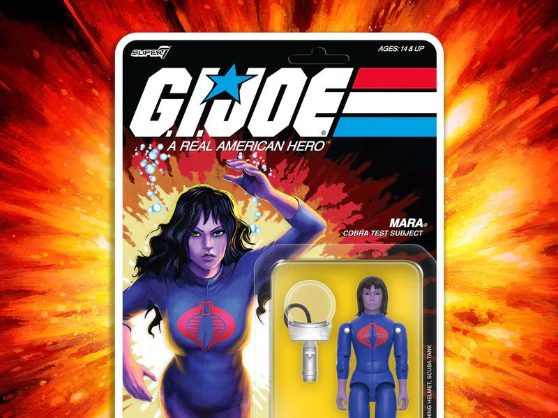 G.i. Joe Wv 06 Mara Reaction+ Figur
