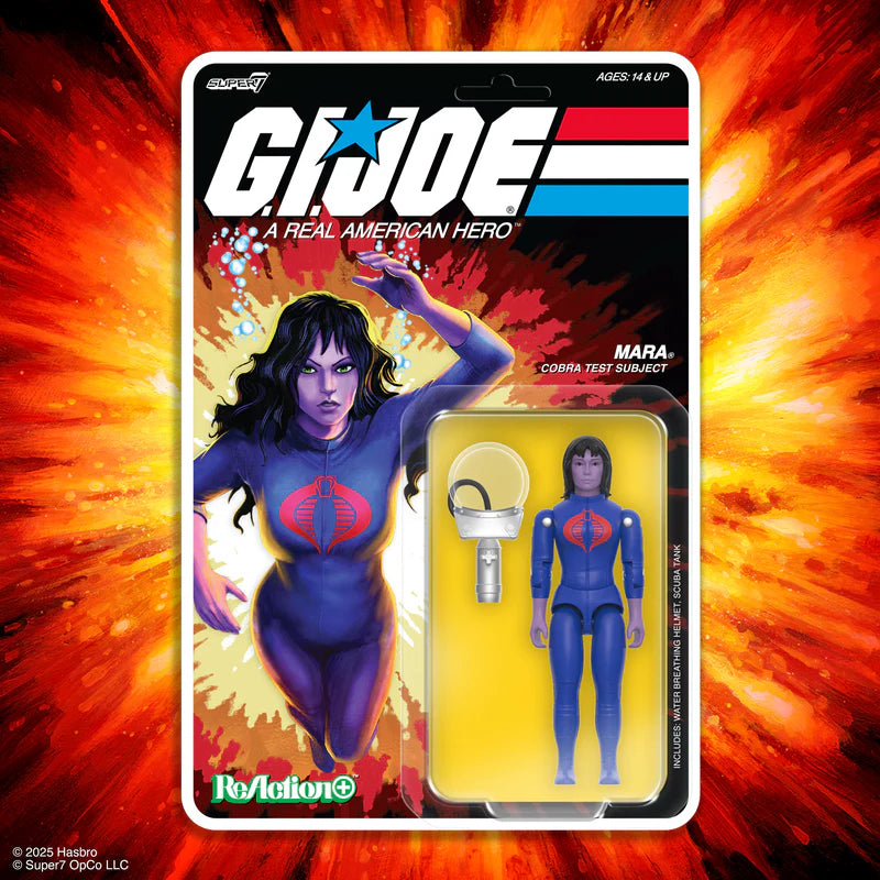 G.i. Joe Wv 06 Mara Reaction+ Figur