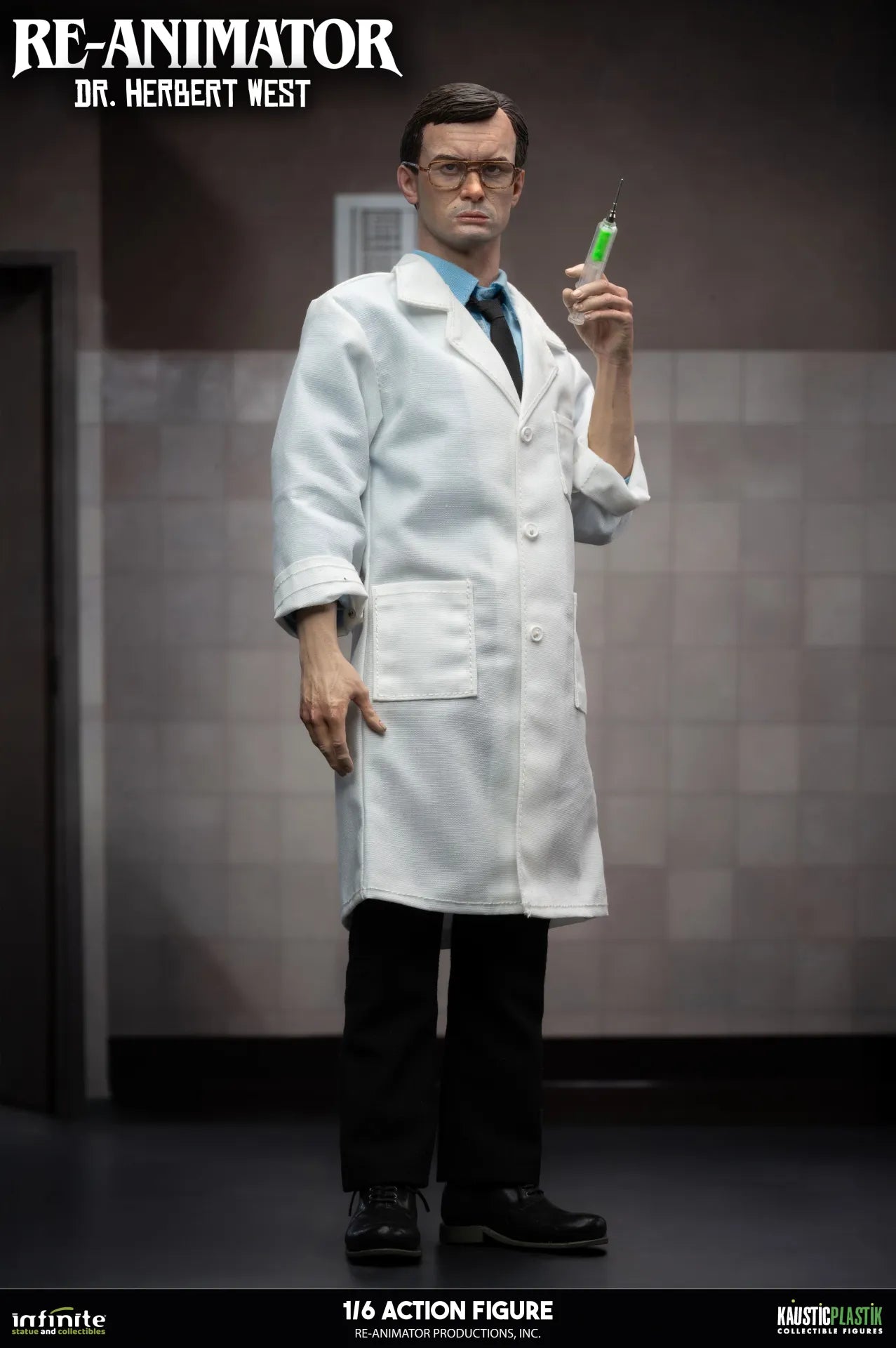 Re-Animator Dr. Herbert West 1/6 Scale Action Figure Standard Edition