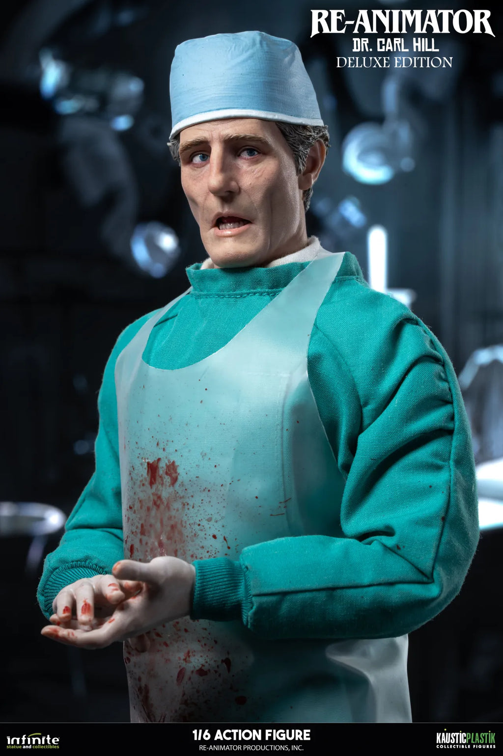 Re-animator Dr. Carl Hill 1/6 Scale Action Figure Deluxe Edition