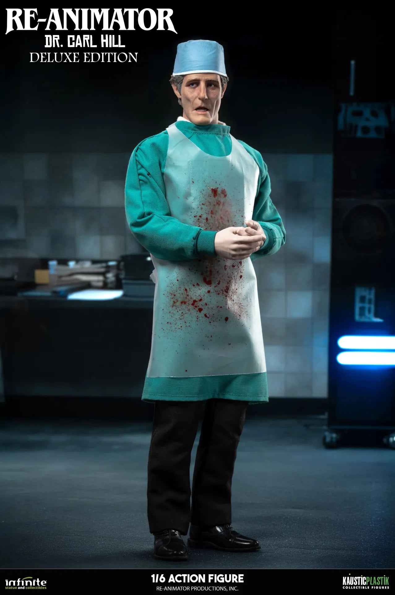 Re-animator Dr. Carl Hill 1/6 Scale Action Figure Deluxe Edition