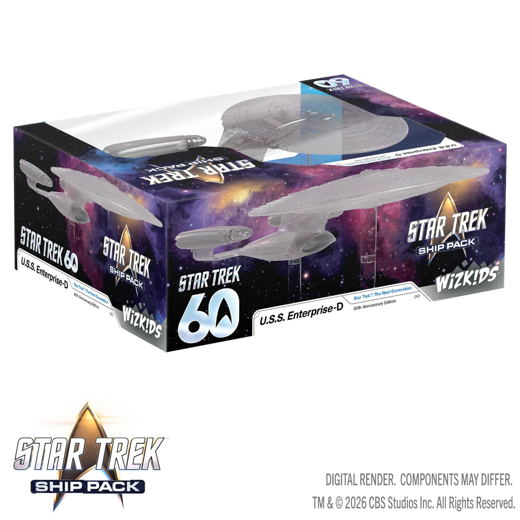 Star Trek Skeppspaket U.S.S. Enterprise 60-årsjubileumsutgåva