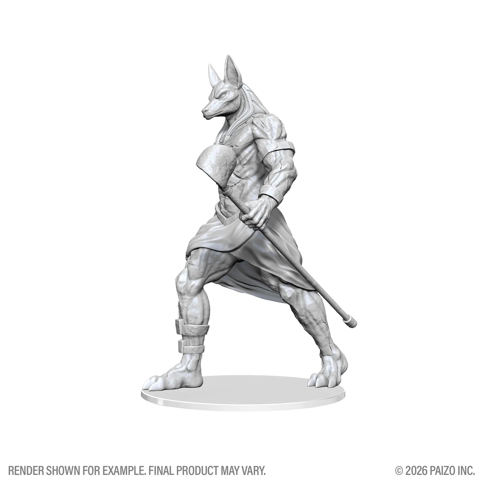 Pathfinder Battles Jätteanimera Figurin Omålad