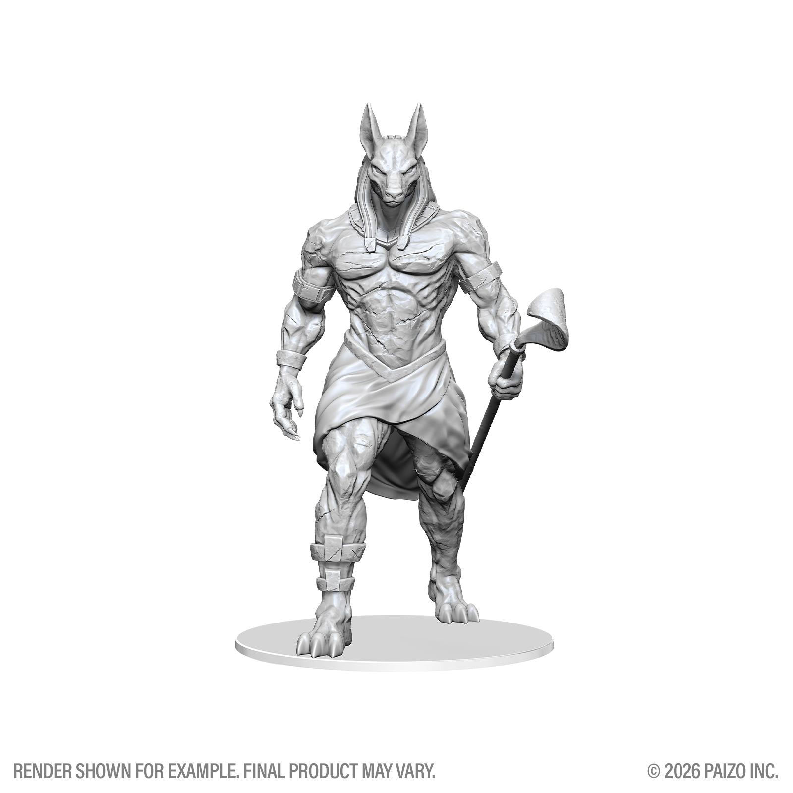 Pathfinder Battles Jätteanimera Figurin Omålad