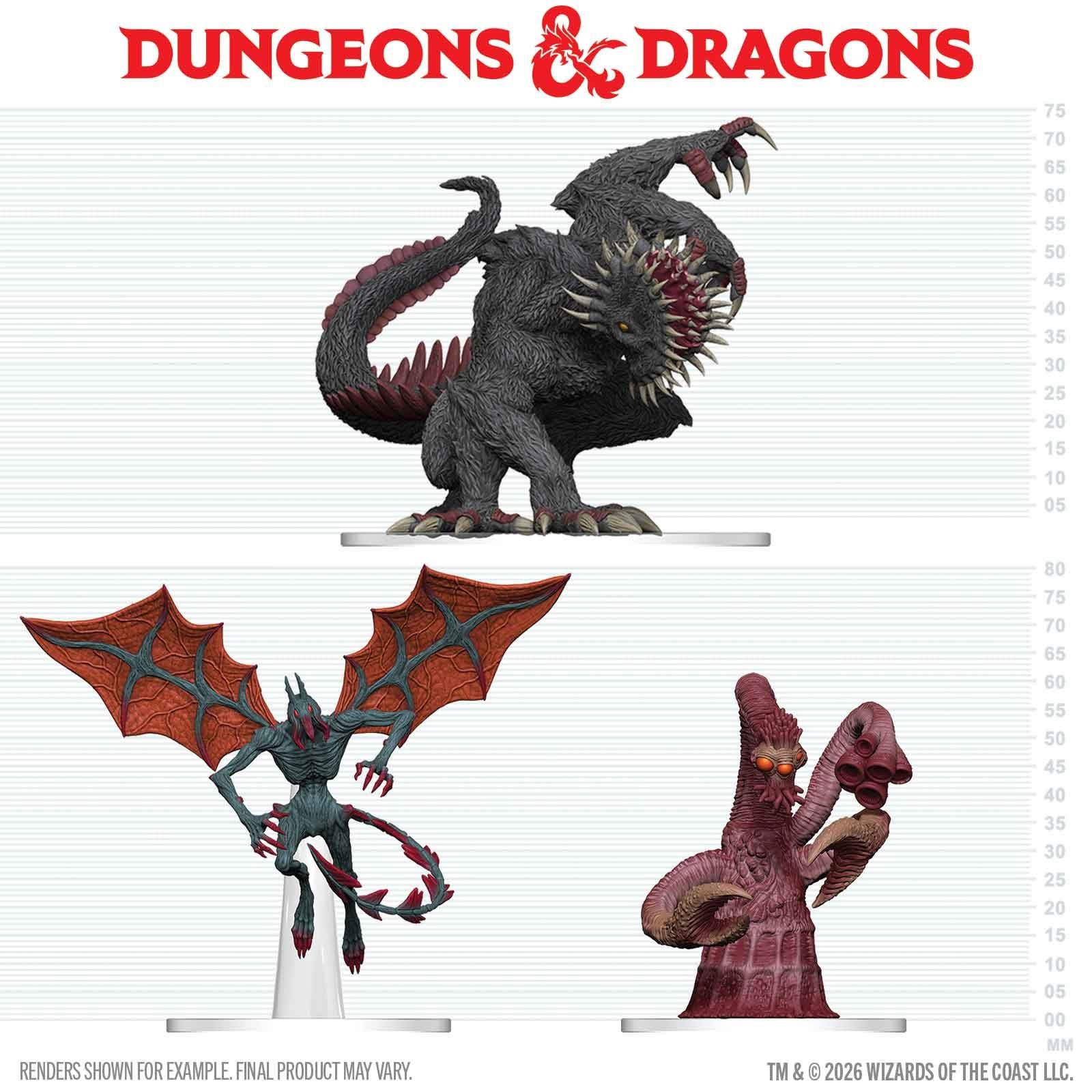 D&d Ikoner av Rikena Galna Monster från Ravenloft