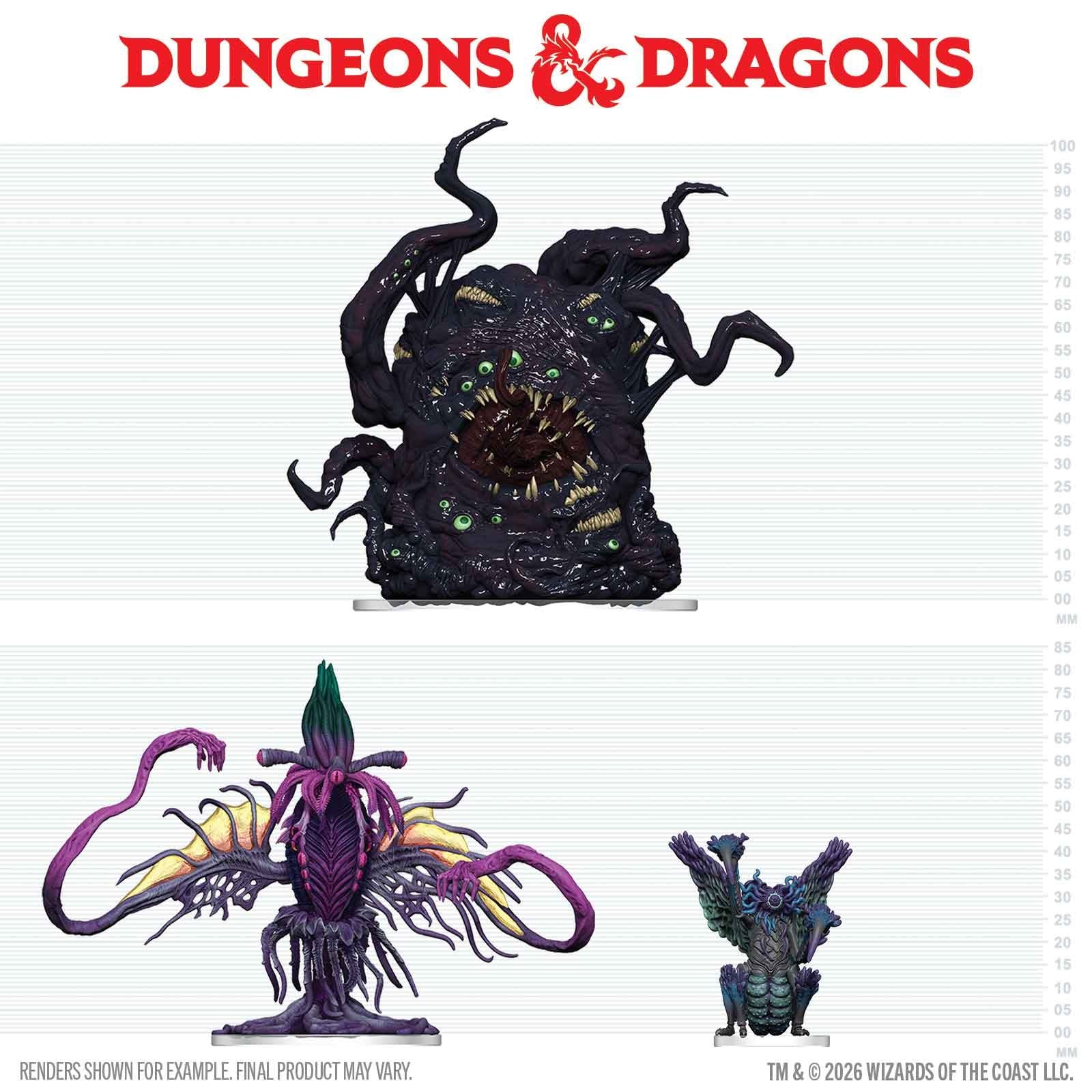 D&D Icons of the Realms Eldritch Horrors from Ravenloft