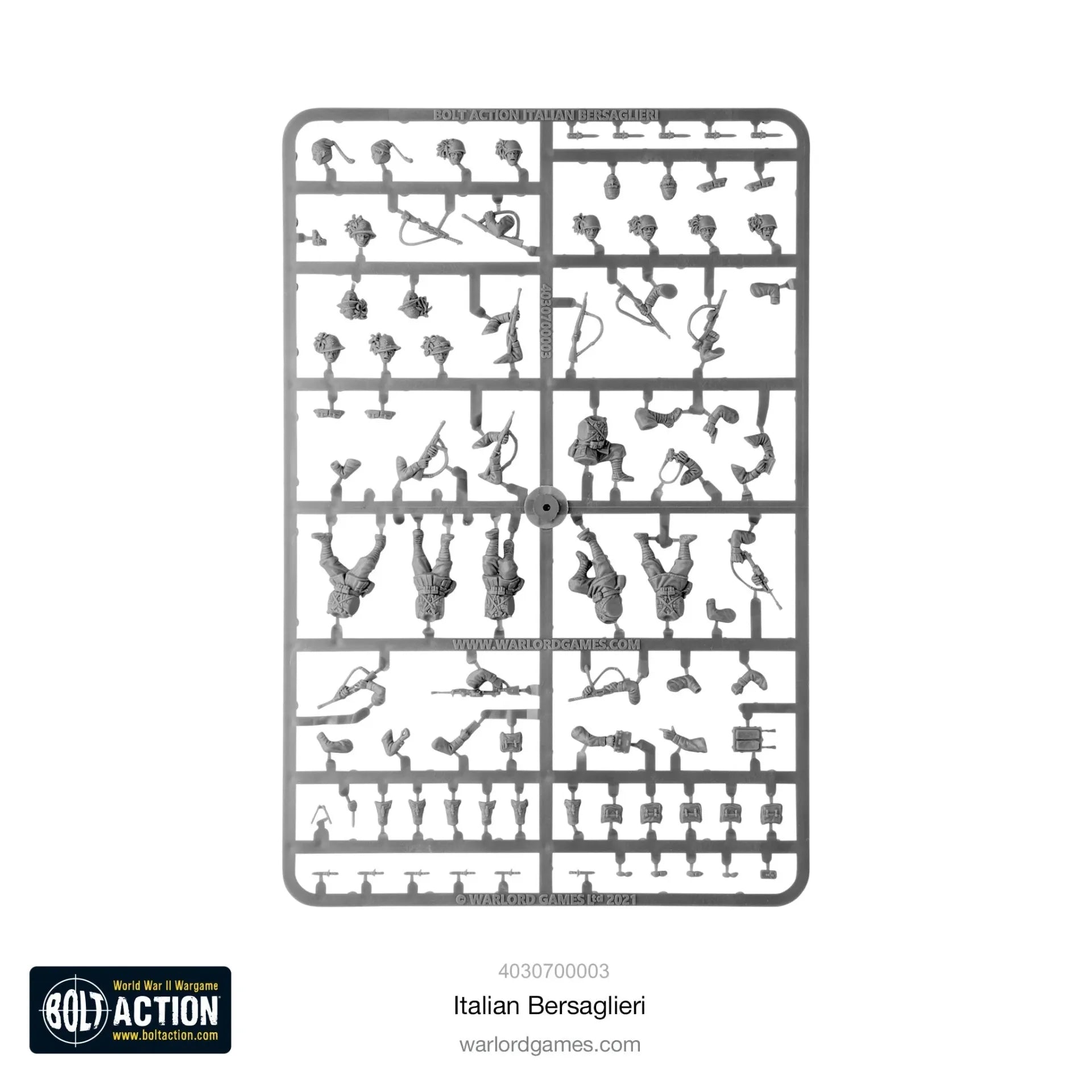 Bolt Action Italienska Bersaglieri Färdigmonterat Set