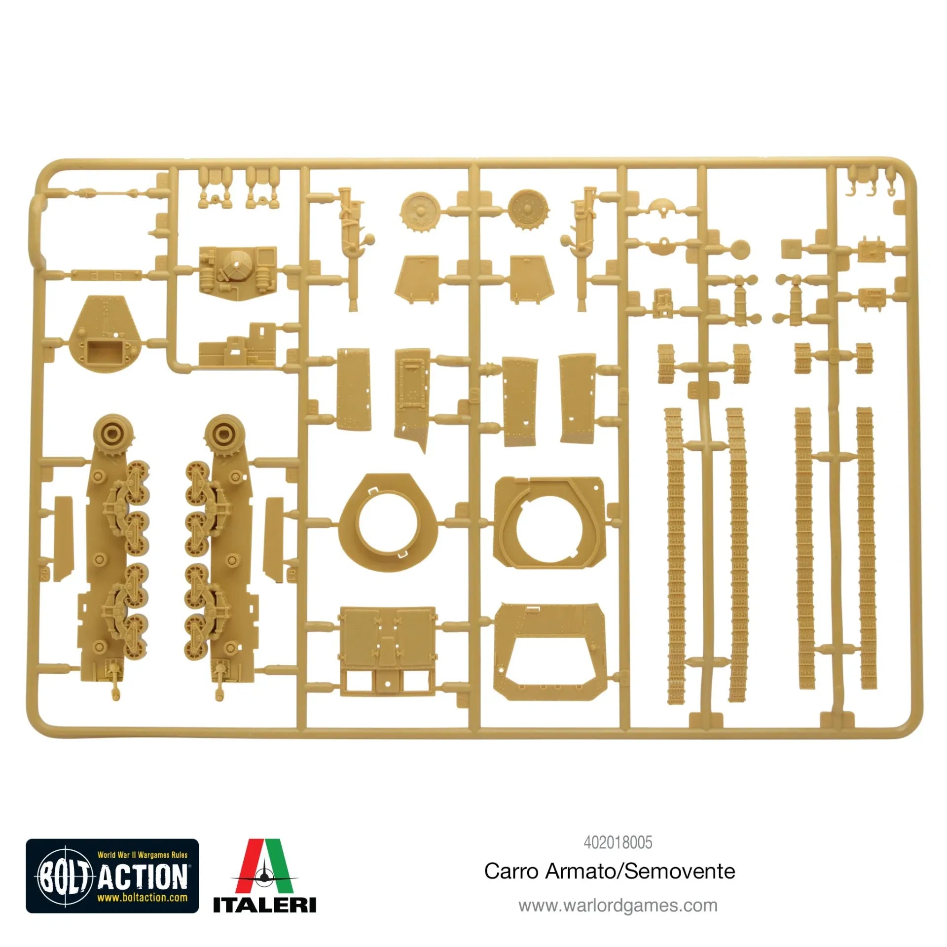 Bolt Action Stridsvagn och Semovente