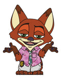 Zootopia Nick Figural Money Bank