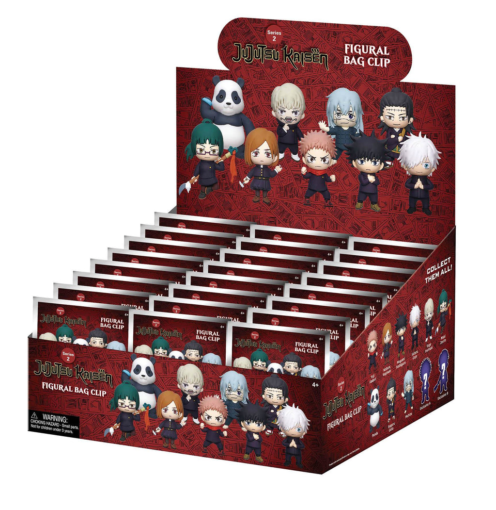 Jujutsu Kaisen S 2 Bag Charm Clip Blind Box Display (24)