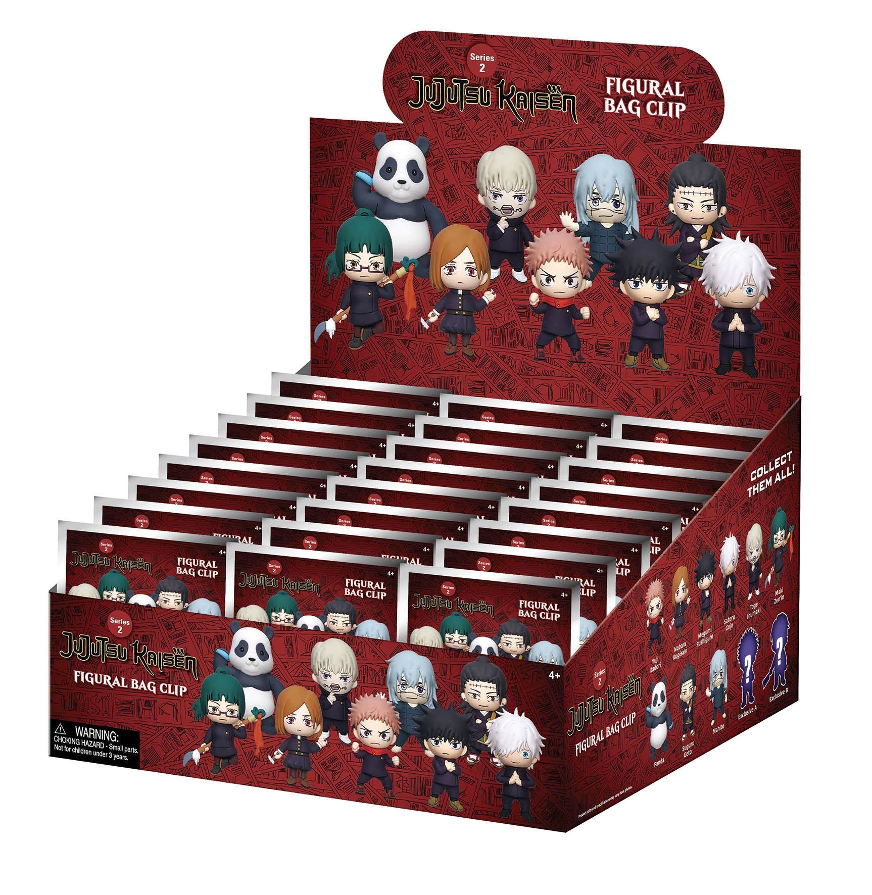 Jujutsu Kaisen S 2 Bag Charm Clip Blind Box Display (24)