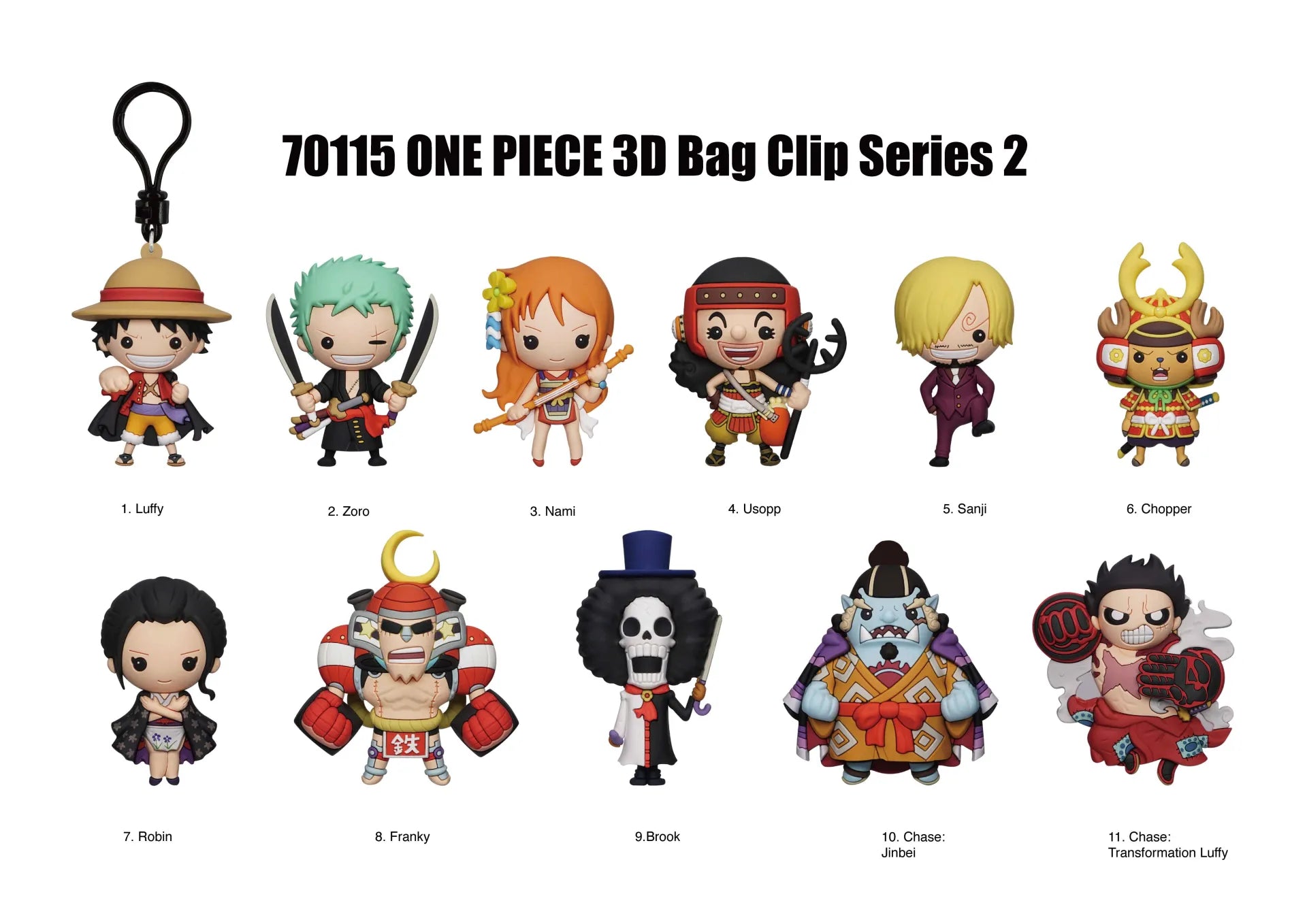 One Piece S2 Easter Clip Blind Box Display (24)