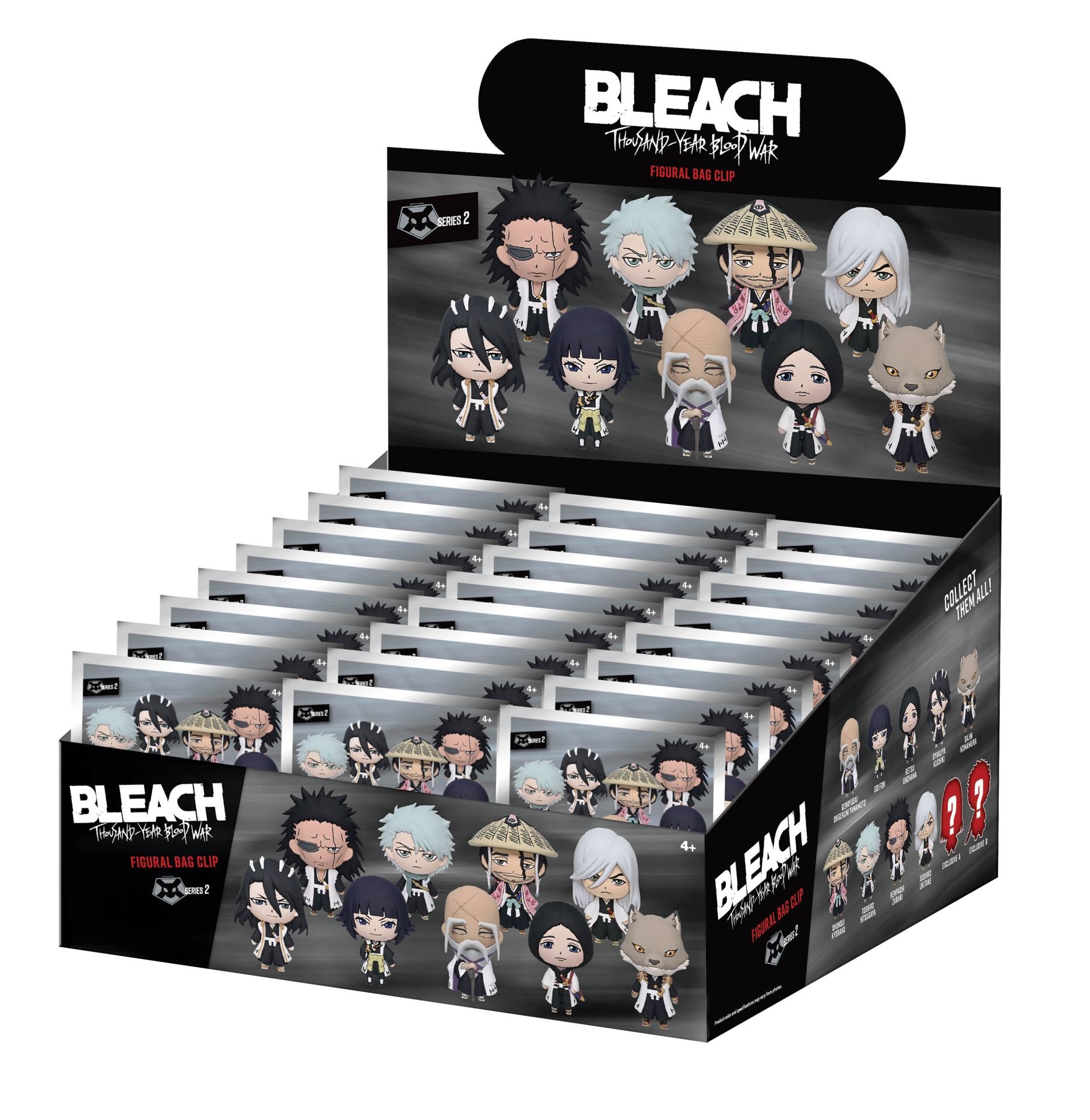 Bleach Thousand Year Blood War S2 Väskklämma Blind Box-Display (24)