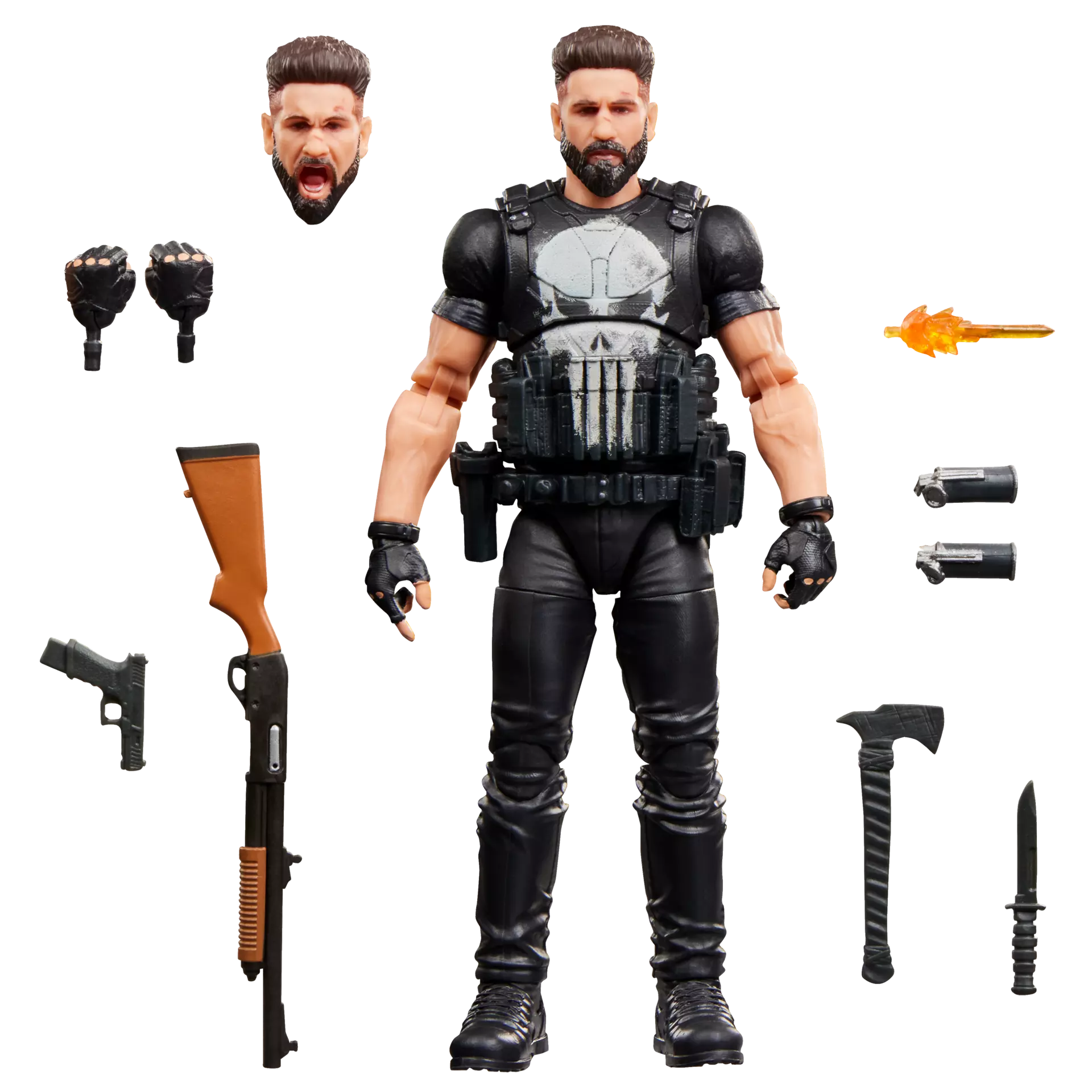 MARVEL LEGENDS SPIDER-MAN BRAND NEW DAY PUNISHER ACTION FIGURE - bild 3
