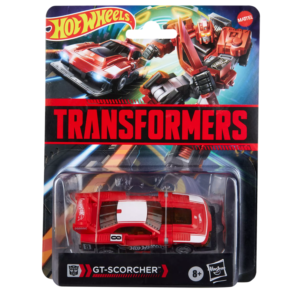 Transformers X Hot Wheels GT-Skorchande Actionfigur