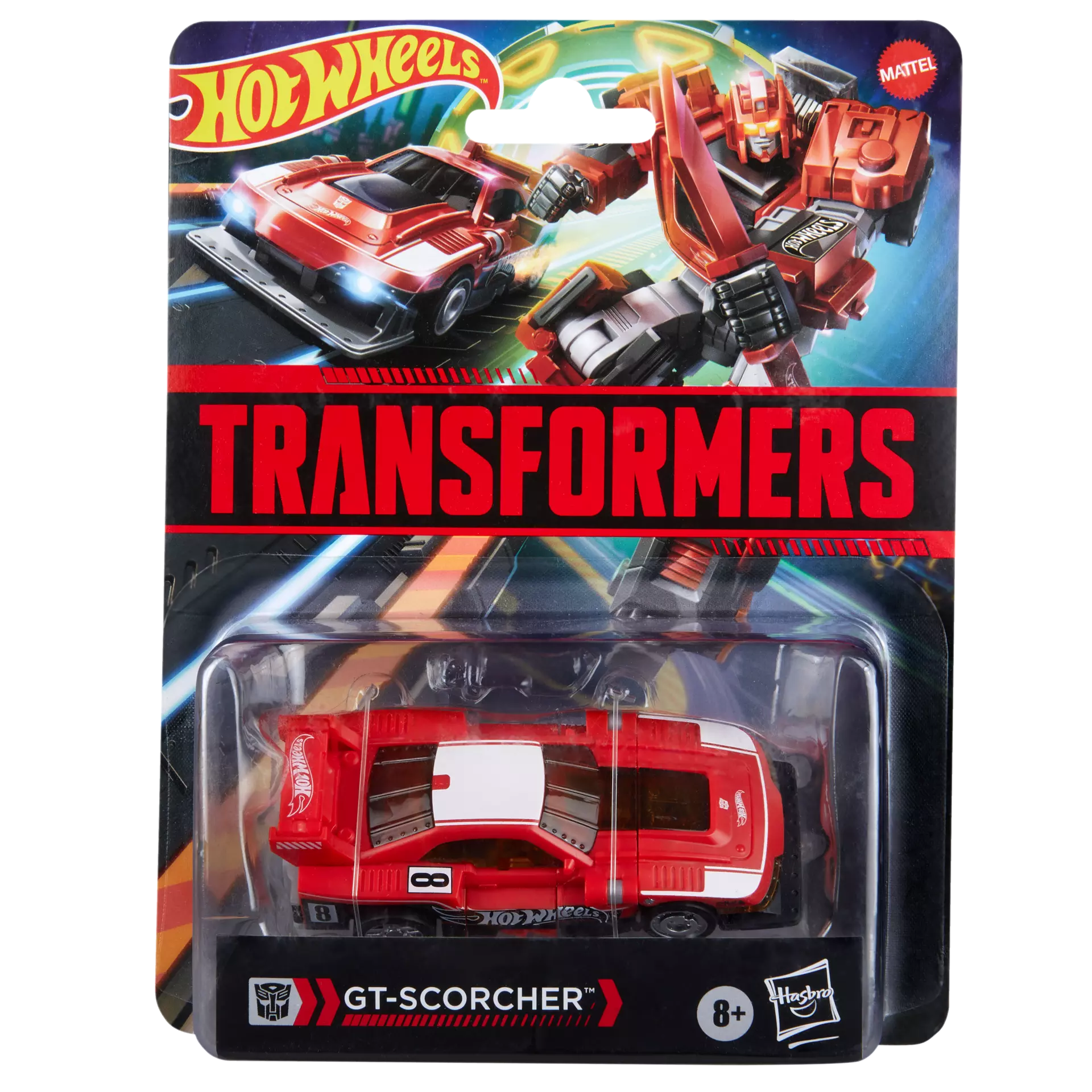 Transformers X Hot Wheels GT-Skorchande Actionfigur