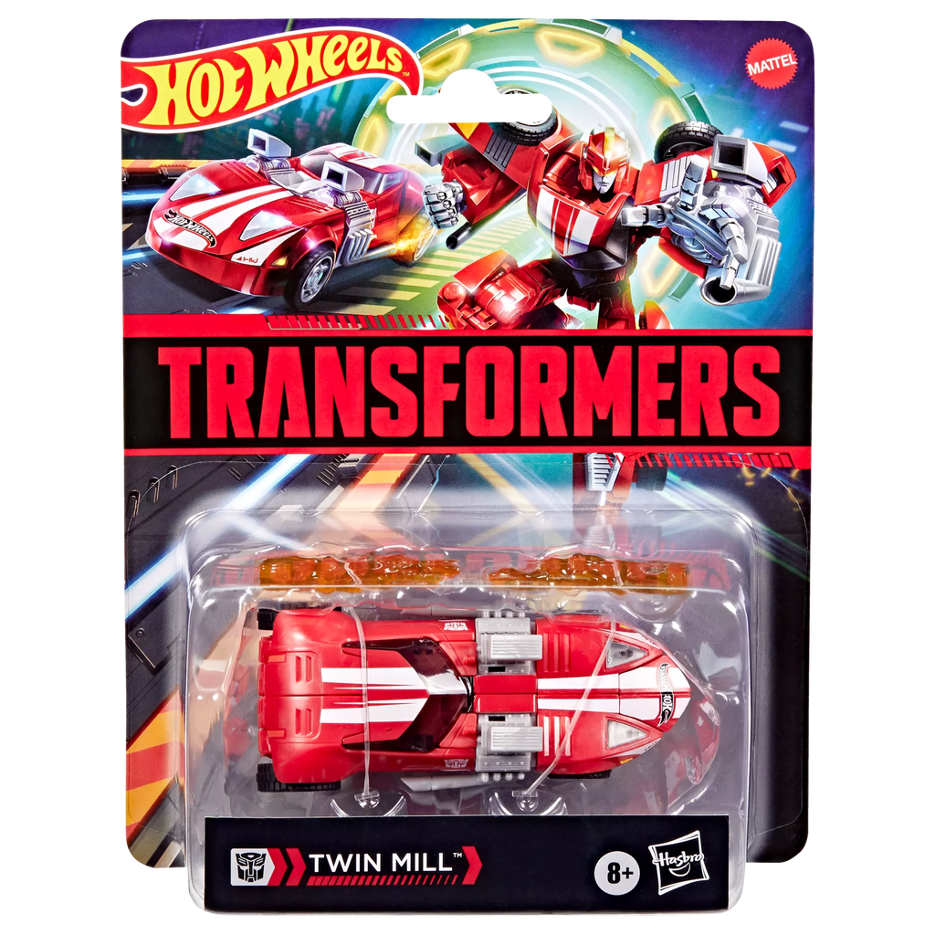 Transformers X Hot Wheels Twin Mill Actionfigur – Omvandlande Samlarfigur