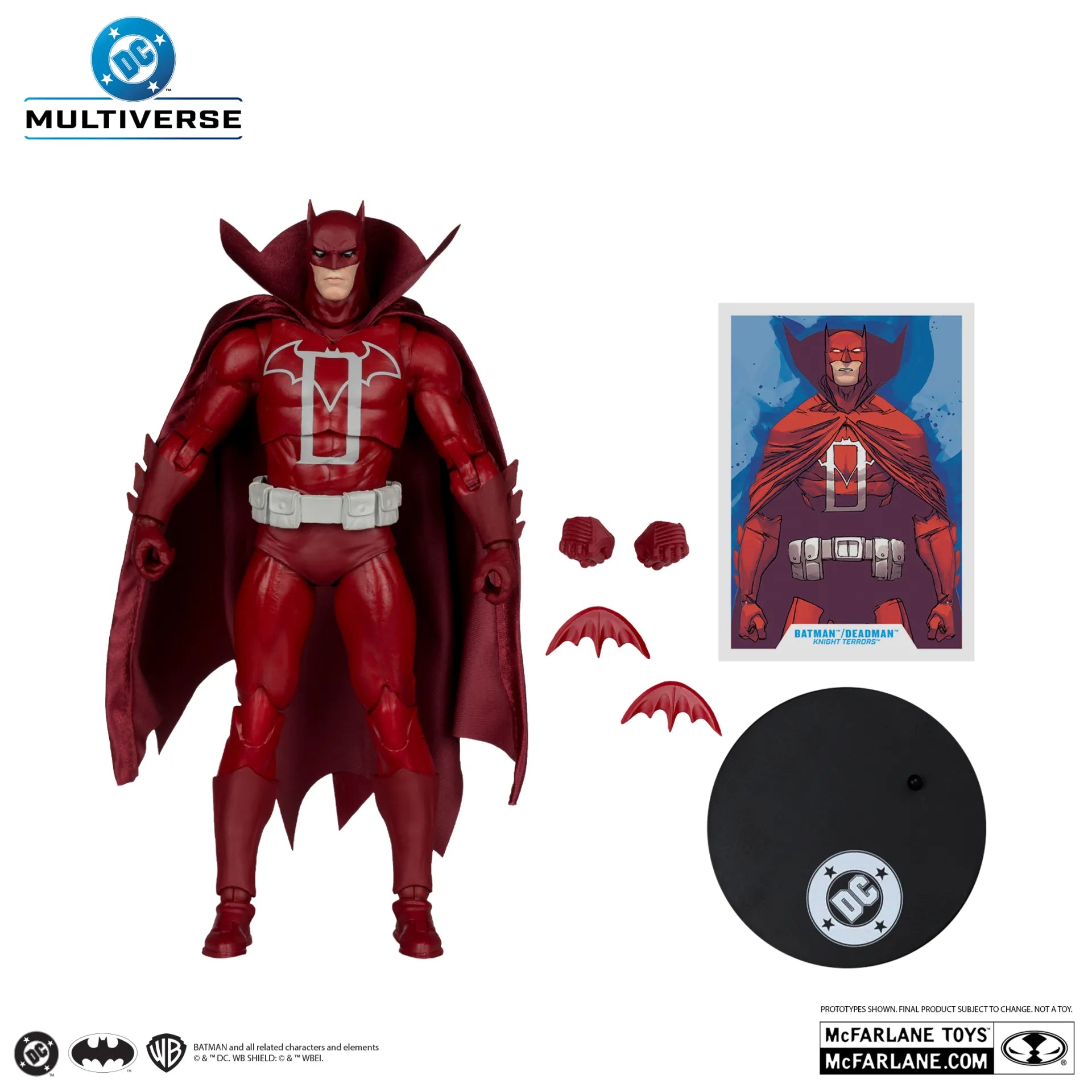 DC Multiverse 7-tums Batman/Deadman Knight Terrors Actionfigur