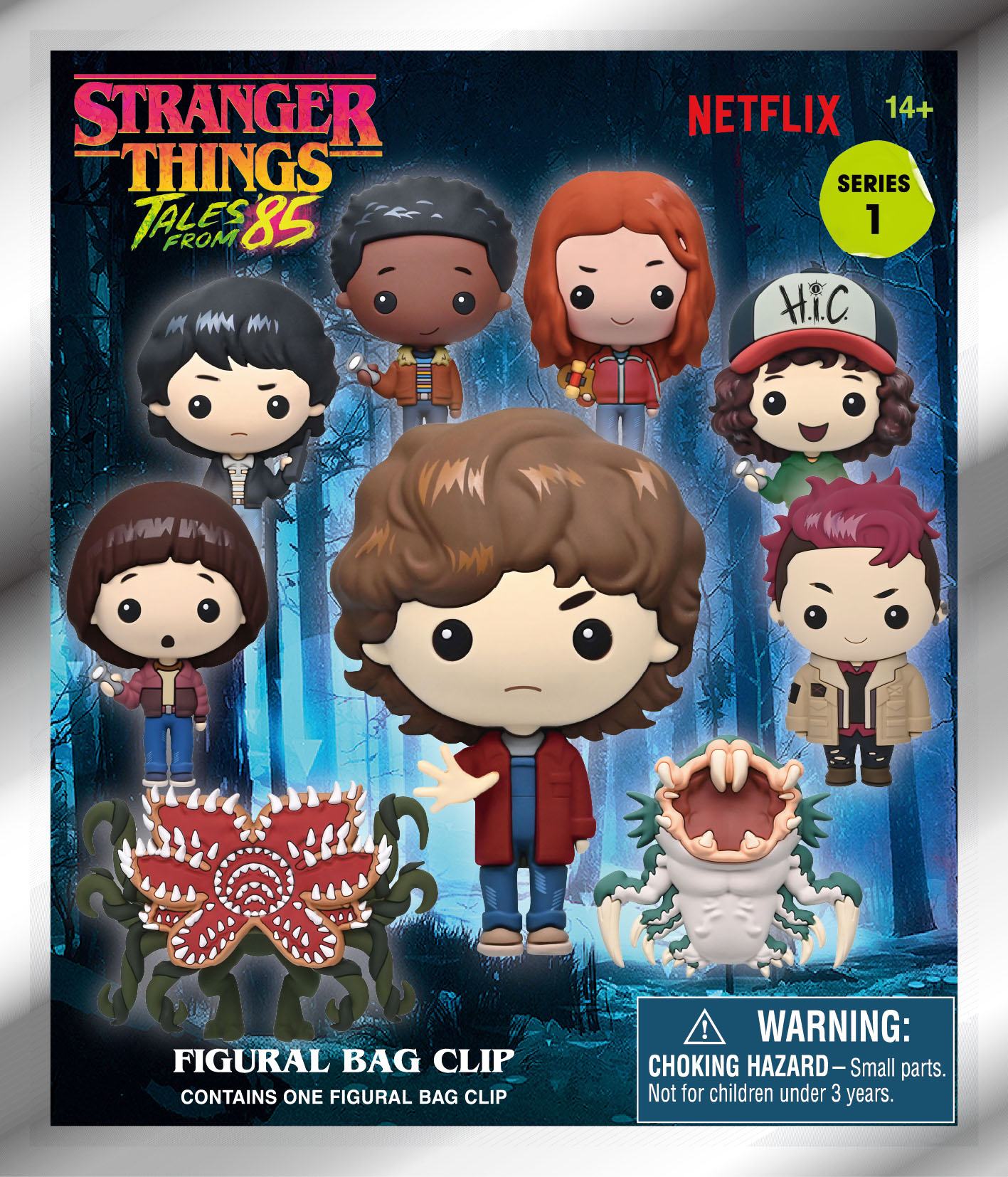 Stranger Things Berättelser Från 85 Säsong 1 Väska Clip Blind Box Display (24)