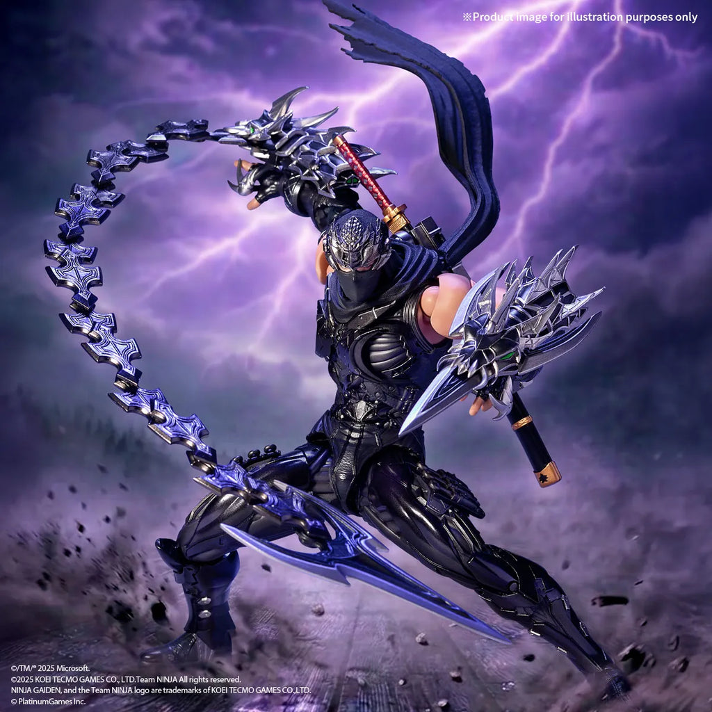 Revoltech Amazing Yamaguchi Ryu Hayabusa Ninja Gaiden 4 Actionfigur